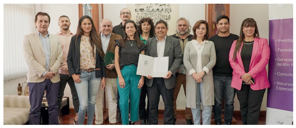 Firma del Convenio I+D Ledesma CONICET UNSa