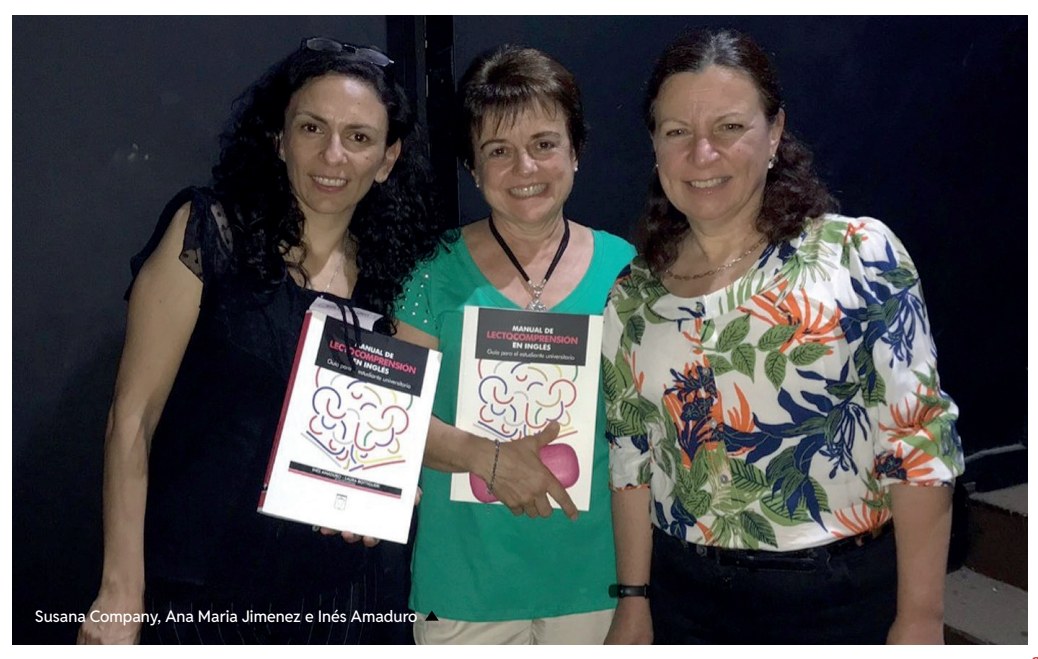 Susana Company, Ana María Jiménez e Inés Amaduro