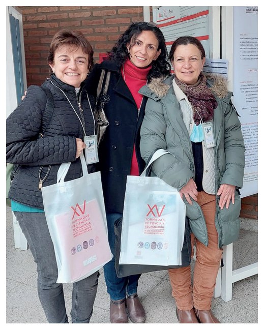 Susana Company, Ana María Jiménez e Inés Amaduro